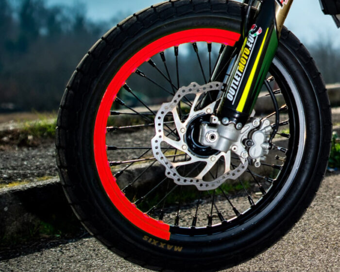 Adesivi Cerchi Motard Bicolor
